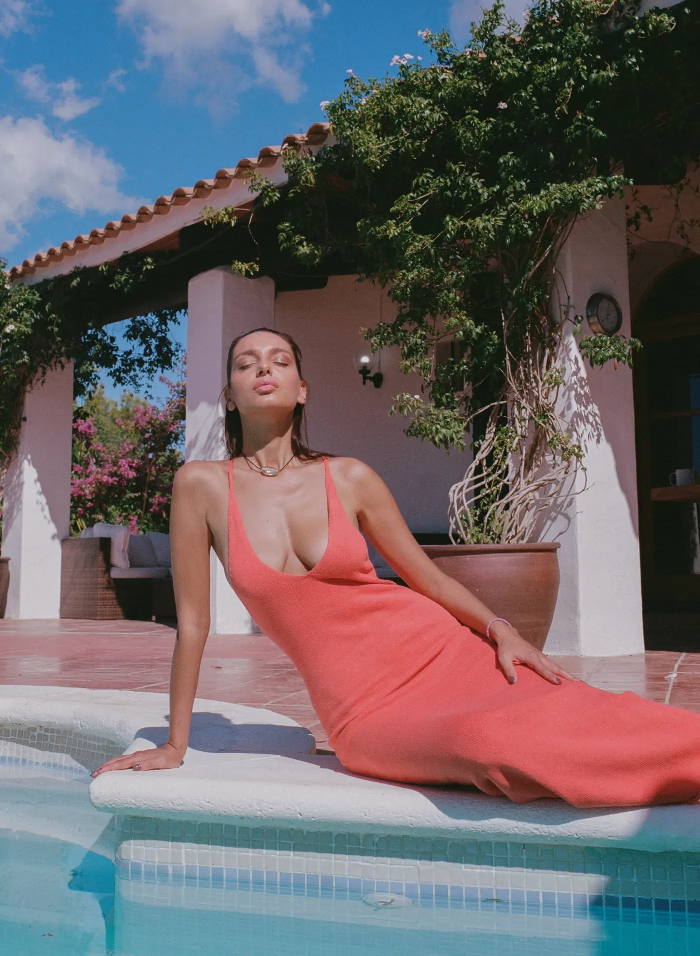 open lace back dress Asta Resort Natalia Dress main image 0