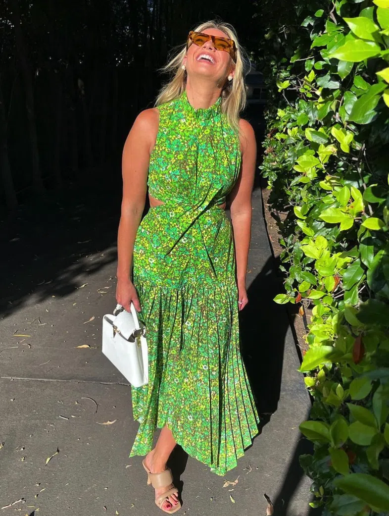Alemais Phyllis Twist Dress Green Size AU 12 | The Volte Alemais Phyllis Twist Dress Green Size AU 12 | The Volte