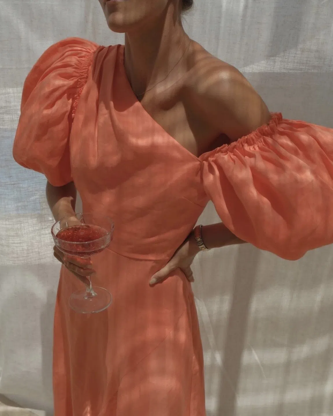 knee length dresses for ladies Cira Midi Dress | Terracotta main image 1