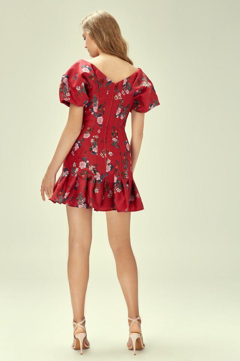 quiz batwing midi dress