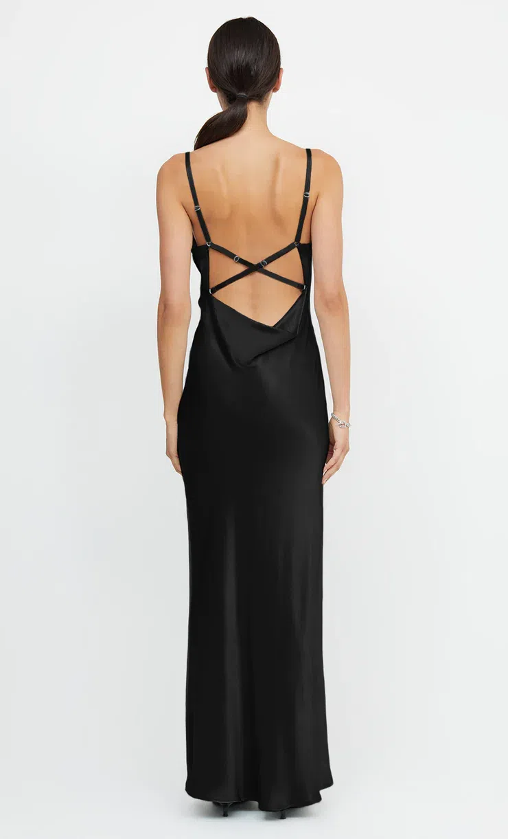 Bec & Bridge Malia Maxi Dress Black Size 8 | The Volte