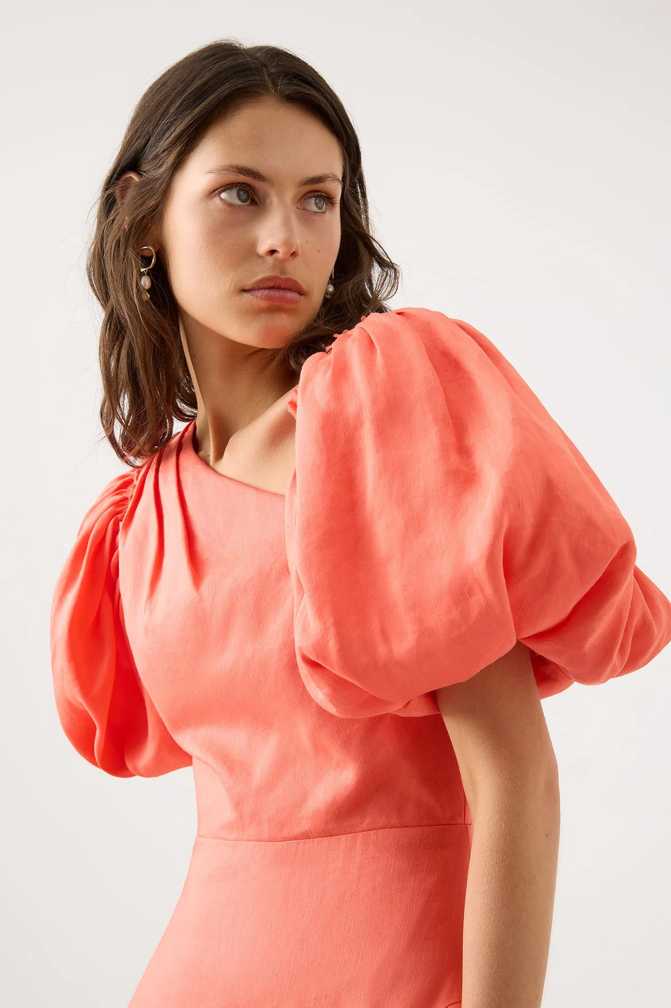 knee length dresses for ladies Aje Maia Coral Midi Dress - Passion For Fashion Dress main image 1