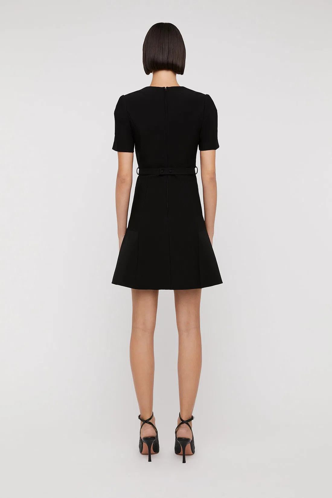 Dissh Cass Black Linen Asym Midi Dress Size 12 | The Volte Dissh Cass Black Linen Asym Midi Dress Size 12 | The Volte