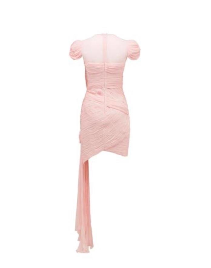 Thurley Reflection Wrap dress size 8 pink