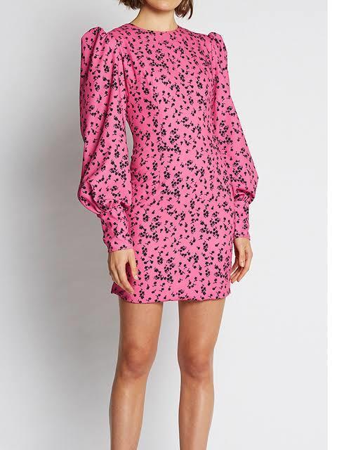 Bec & Bridge Party Rock Mini Dress Pink Size AU 6 | The Volte