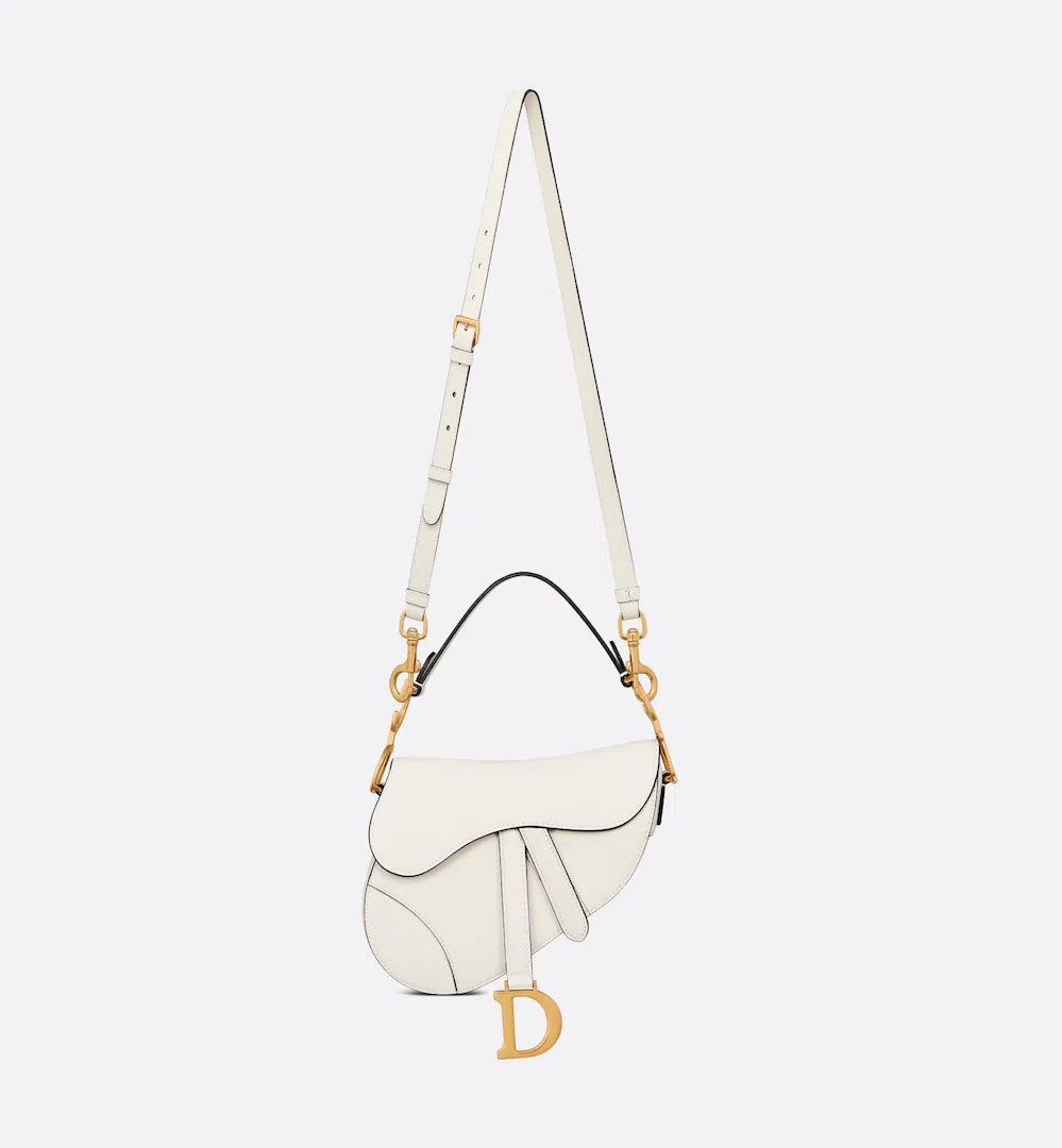 Dior - Micro Saddle Bag Latte Goatskin - Fablle