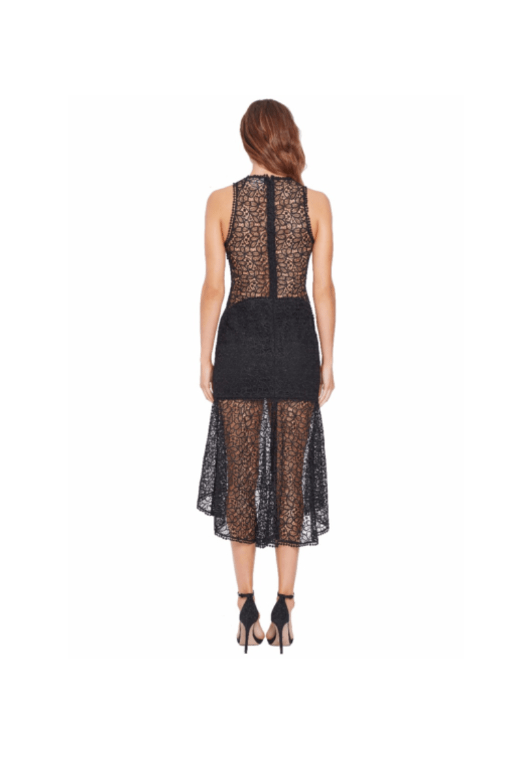 Rebecca Vallance Pipi Midi Black Size 12 | The Volte