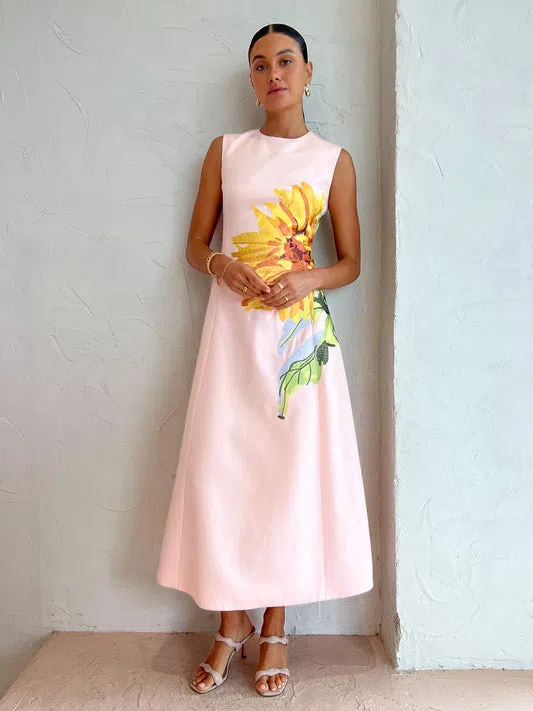 chinese dress ladies Leo Lin - Odette Midi Dress main image 0