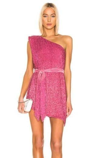 Retrofete Ella Pink Dress Size 8