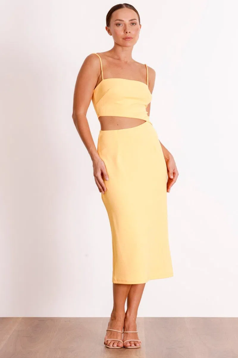 Sheike Casablanca Dress Paisley Yellow Size 16 | The Volte
