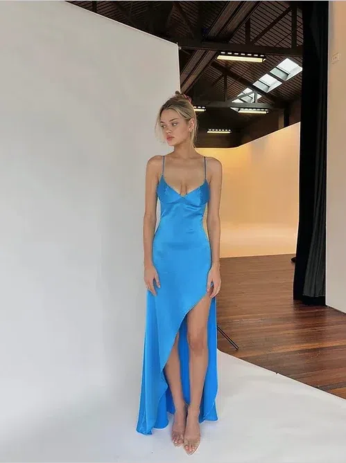 Arcina Ori Amari Dress Blue Size S / Au 8 | The Volte