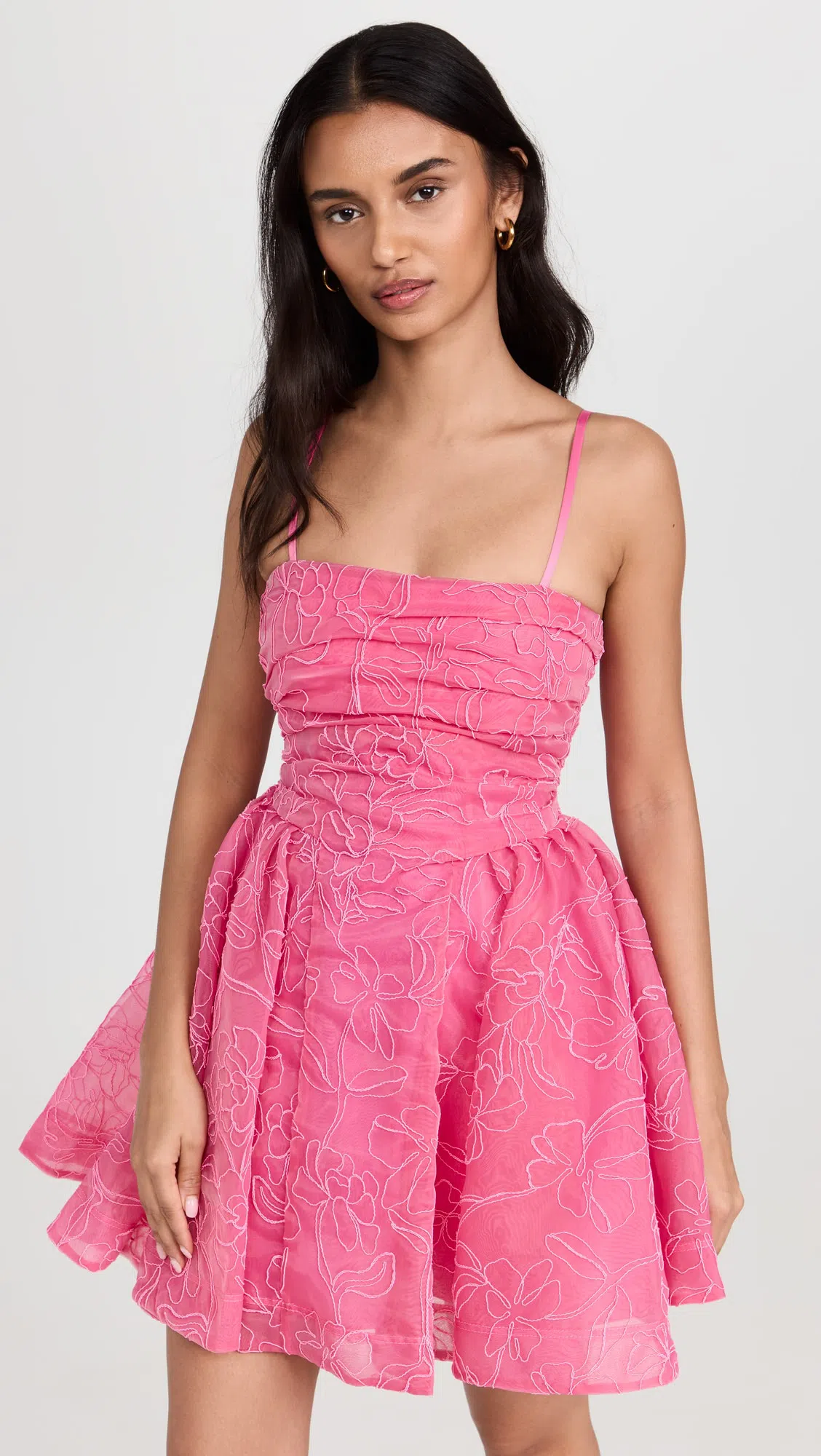 Aje Evangeline Cornelli Mini Dress Pink / Size 8 | The Volte