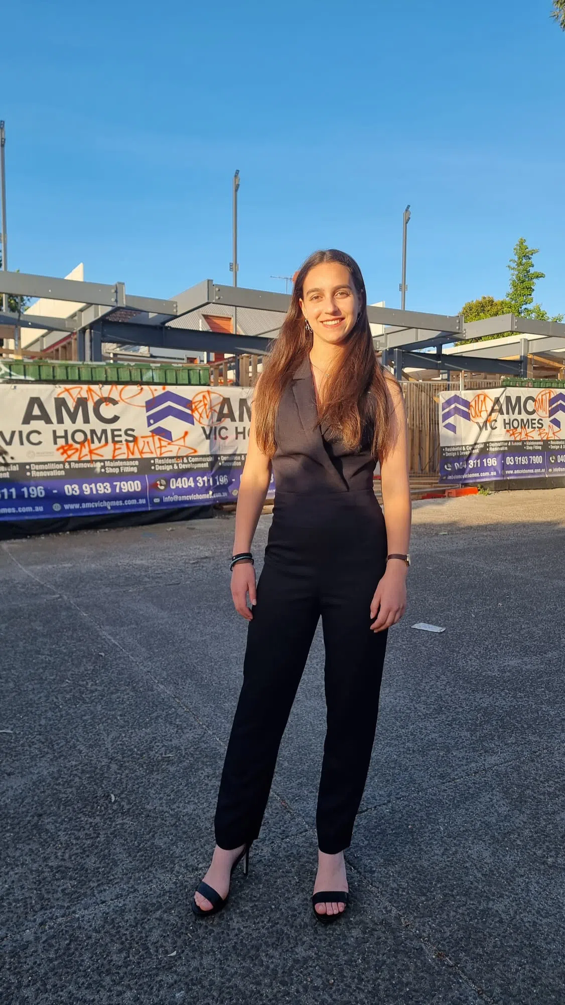 Kookai Valentine Jumpsuit Black Size 8 The Volte