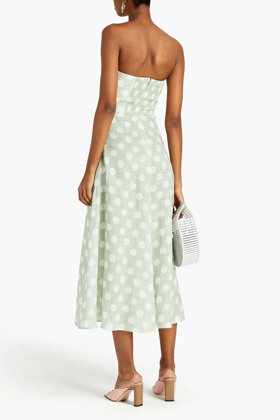 Zimmermann Riders Tie Waist Midi Dress Mint Size 1 / AU 10 | The Volte Zimmermann Riders Tie Waist Midi Dress Mint Size 1 / AU 10 | The Volte