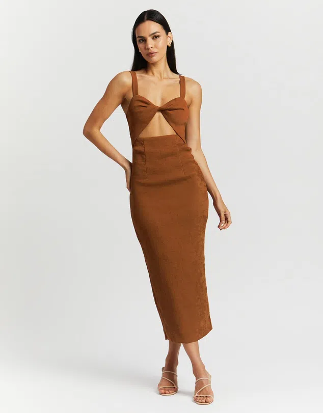 knee length dresses for ladies SEA MIDI DRESS main image 0