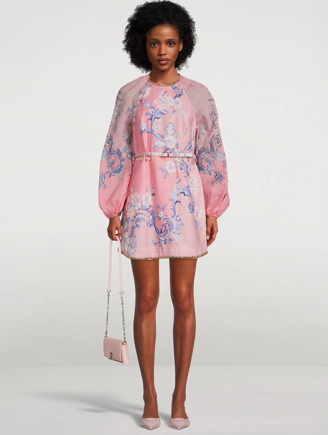 Zimmermann Postcard Shirt Mini Dress (For Hire)