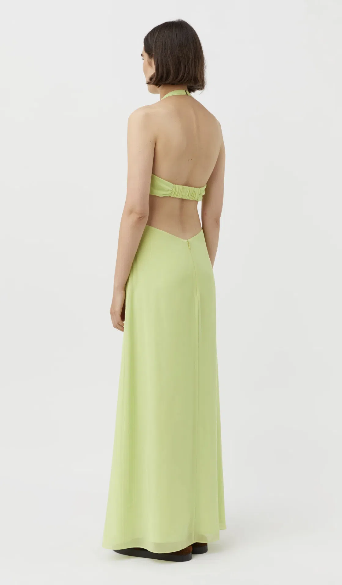 House of CB Joelle Lace Midi Dress Green Size L/Au 12 | The Volte