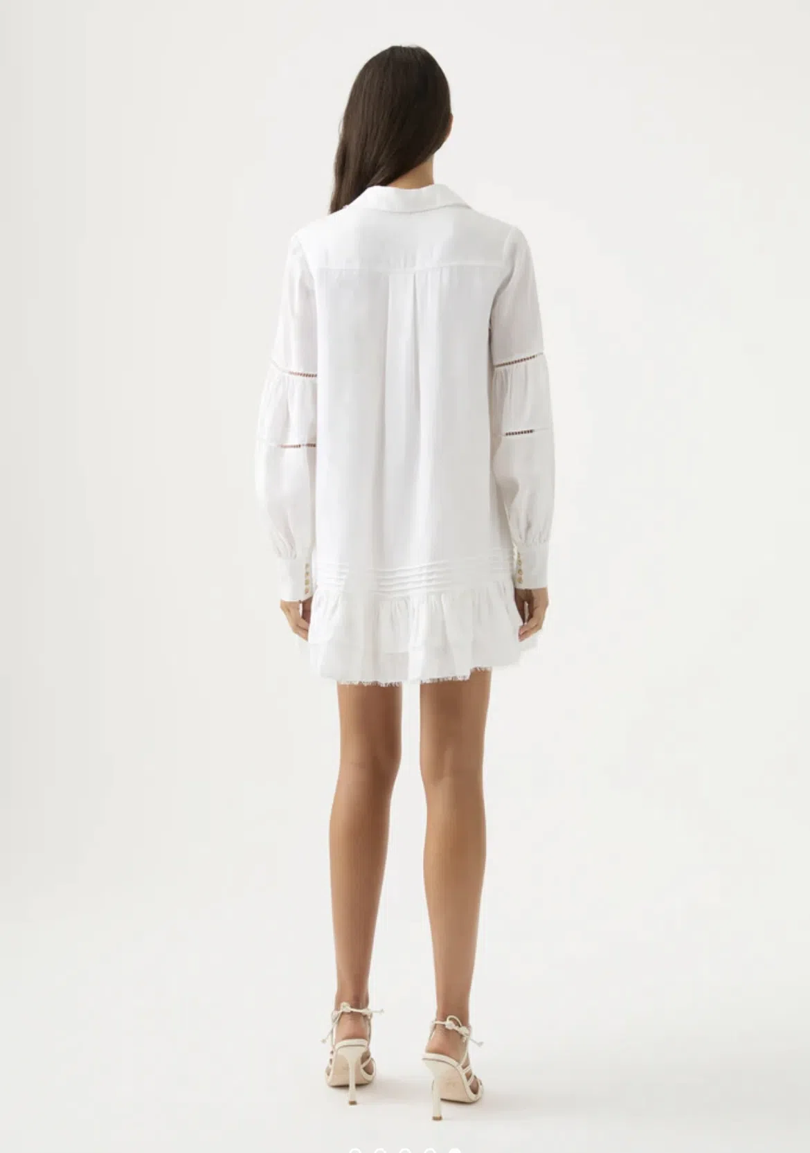 Realisation Par Cindy Lace Mini Dress Snow White Size M / AU 10 | The Volte
