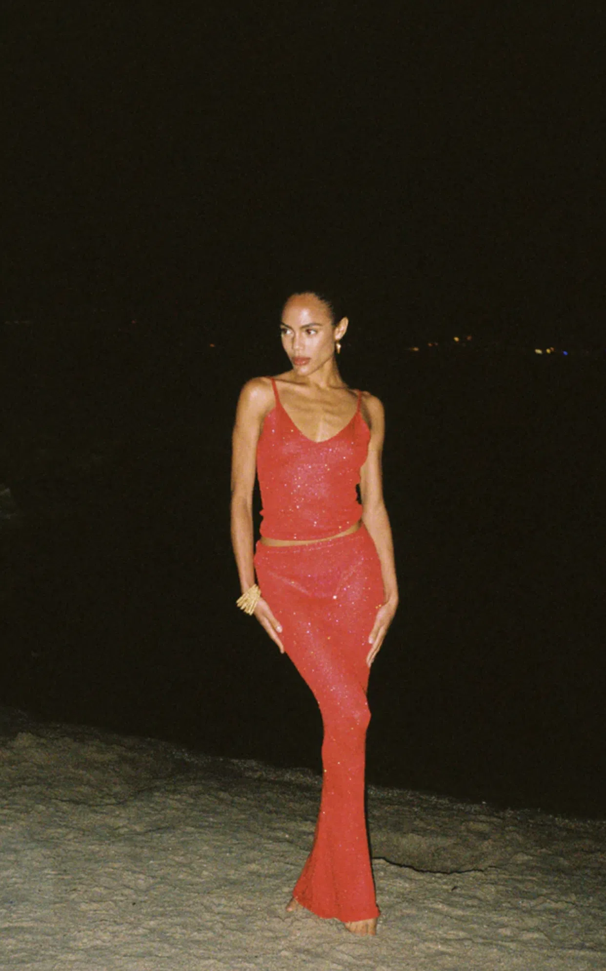 Asta Resort The Carolina Set in Rossa Sequin Size 6 The Volte