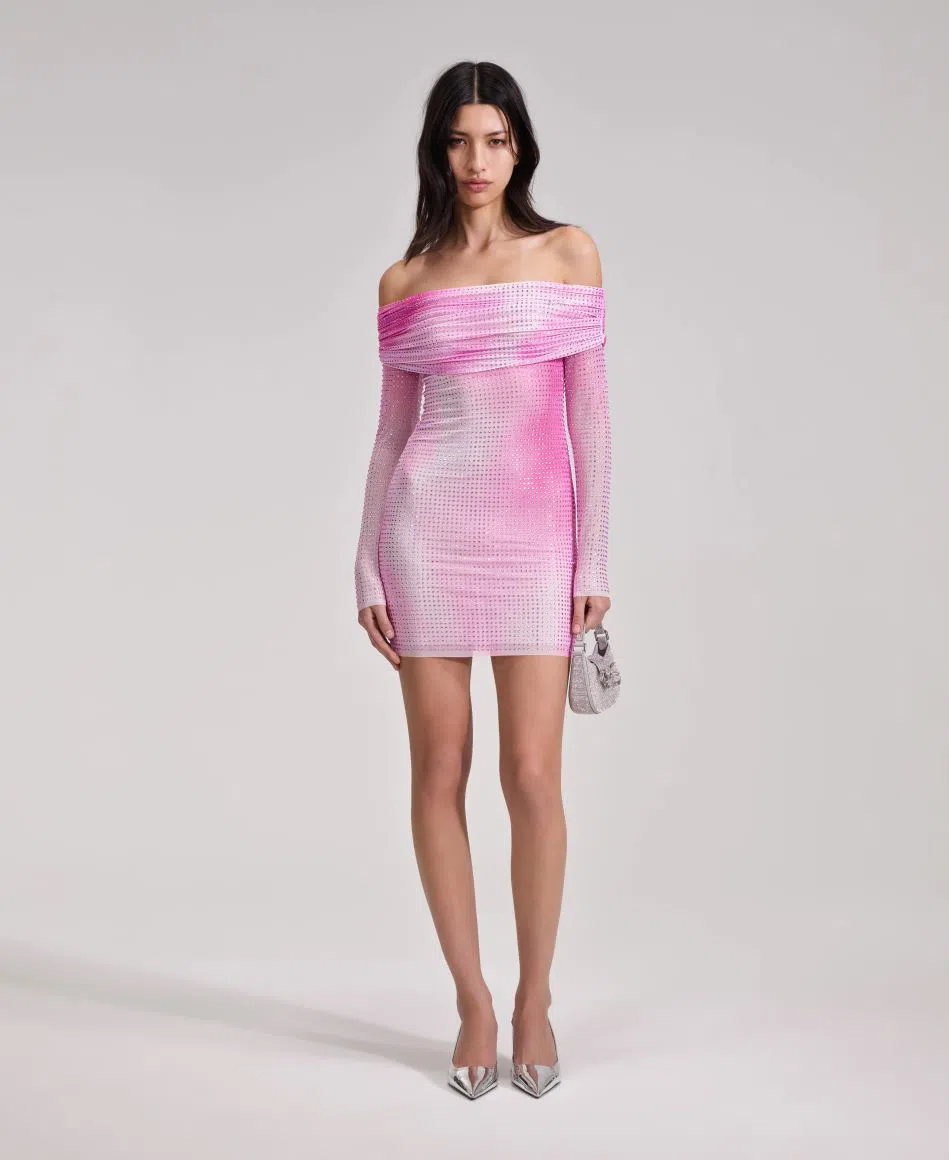 Aje Elations Knit Maxi Dress in Pastel Pink Size XS / AU 6 | The Volte