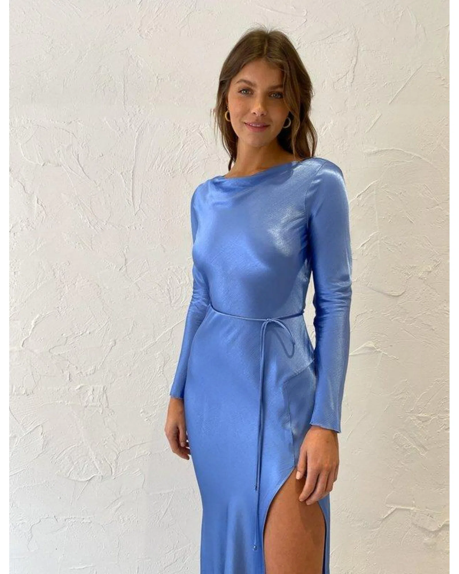 Bec & Bridge Arabella Backless Dress Dolphin Blue Size 6 | The Volte