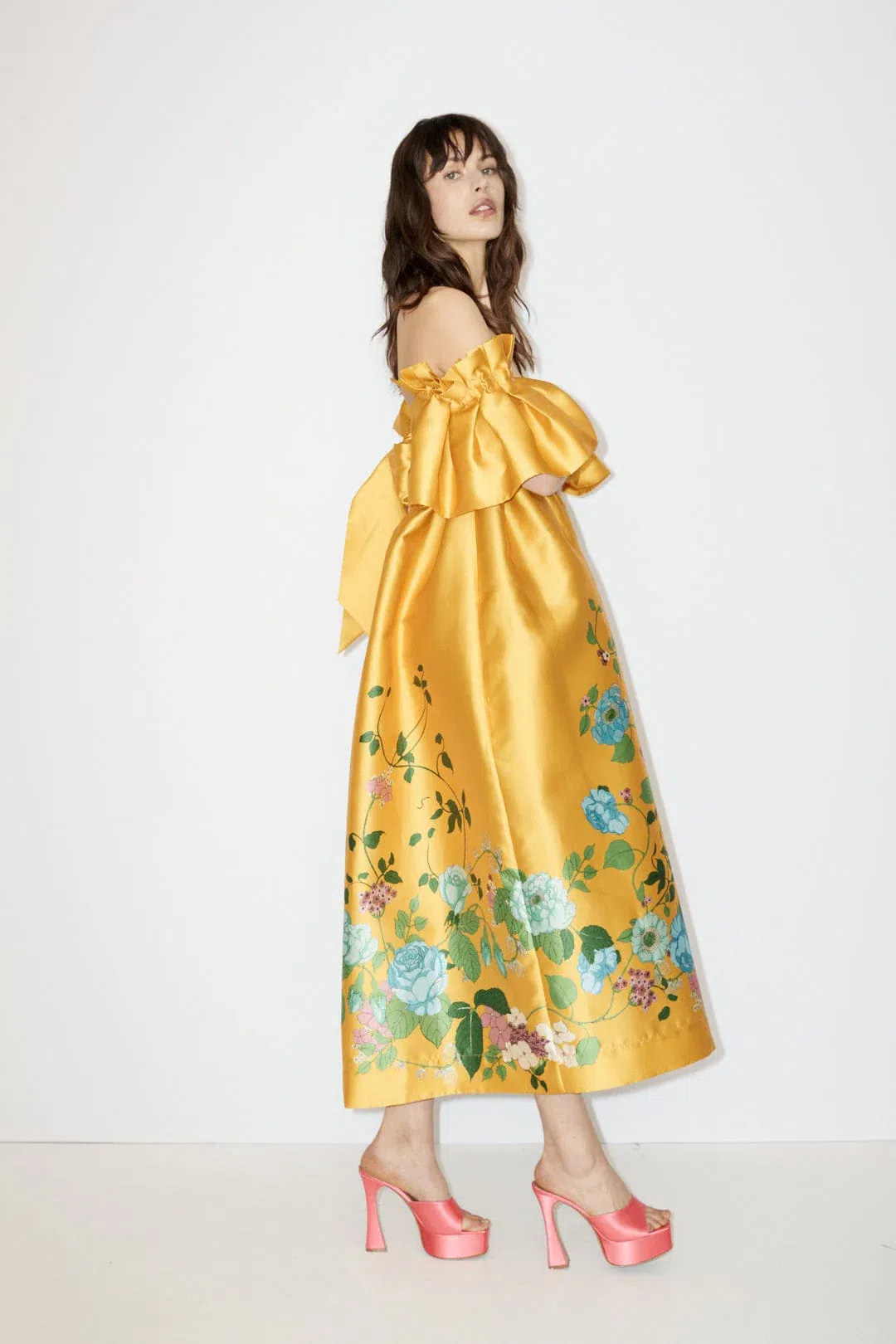 Alemais Dana Midi Dress Marigold Size 10 | The Volte