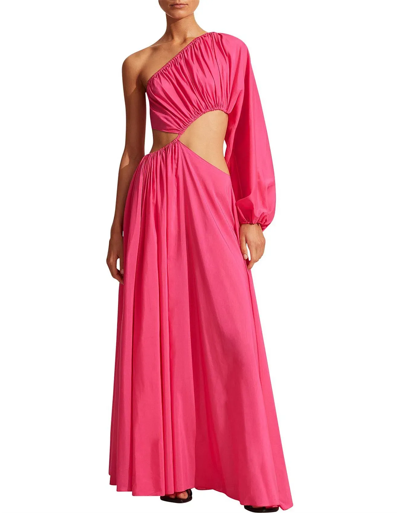 matteau asymmetric wave dress Matteau Asymmetric Wave Dress Pink Size 3 / AU 10