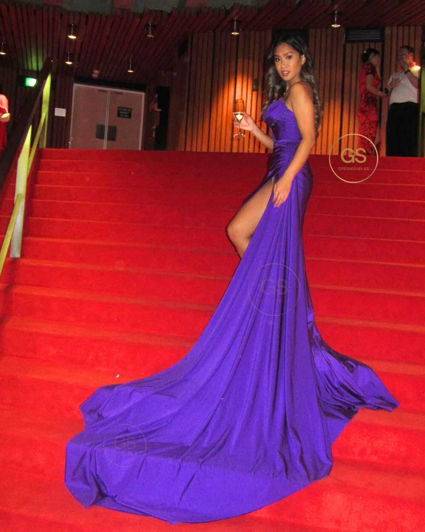 Purple Corset Dress – ALBINA DYLA