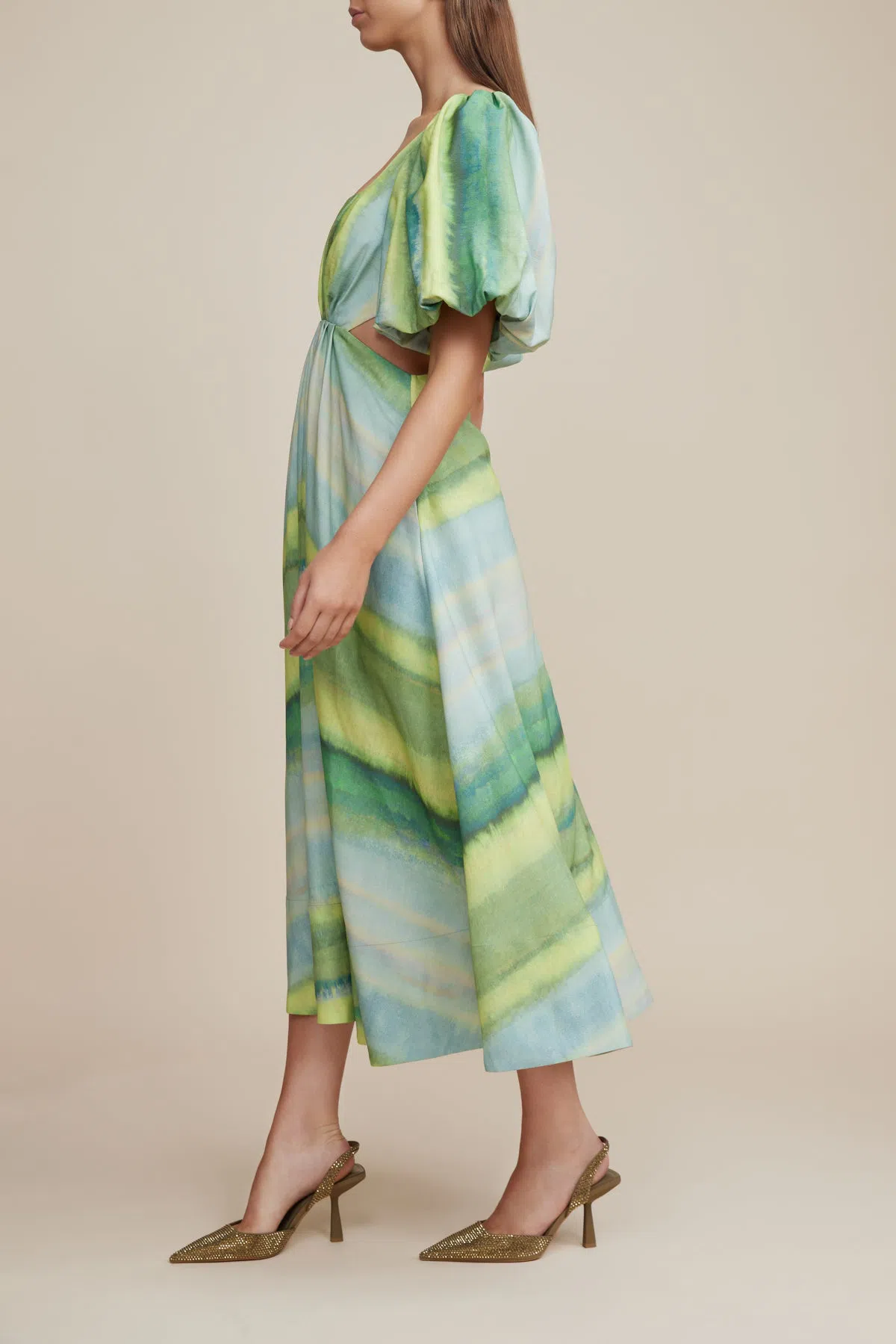 Rat & Boa Isabella Dress Green XS/AU 6 | The Volte