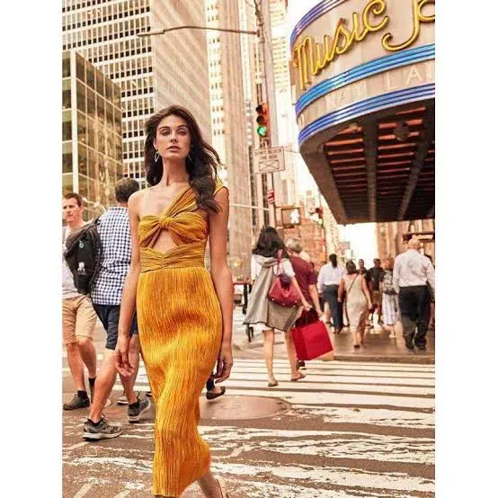 knee length dresses for ladies Power Lady Dress- Sunset  Wilson and Hunter