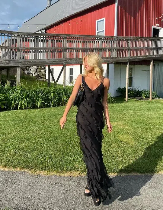 rat and boa black ruffle dress Rent Rat & Boa Selena Dress main image 0