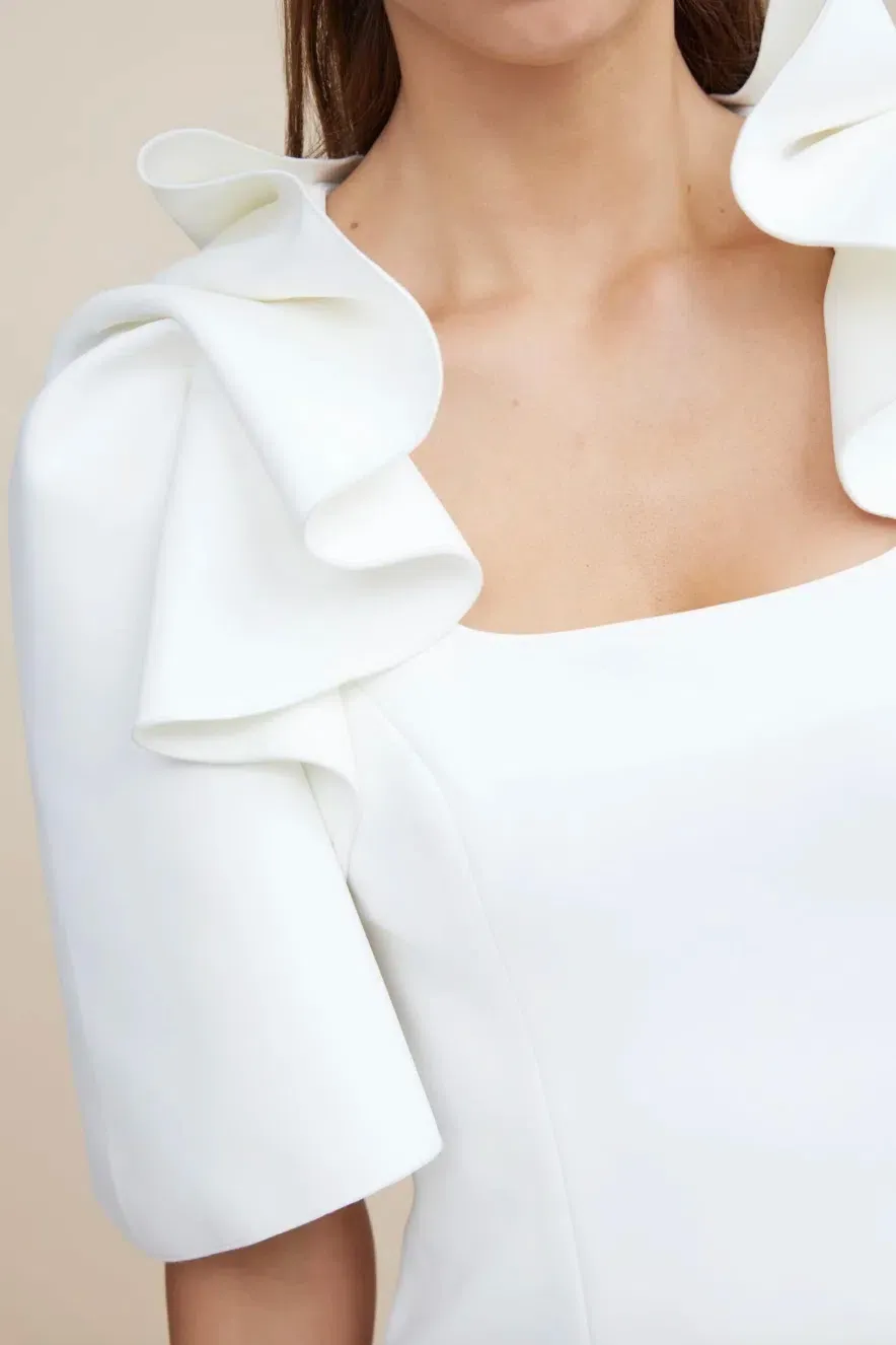 acler gwynne dress in cream Acler Gwynne Dress in Cream