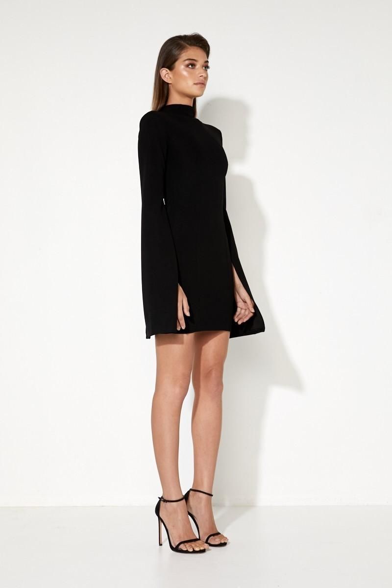 black drop waist dress Mini Style:EE02370DN sleeveless inner Roksanda - Printed silk