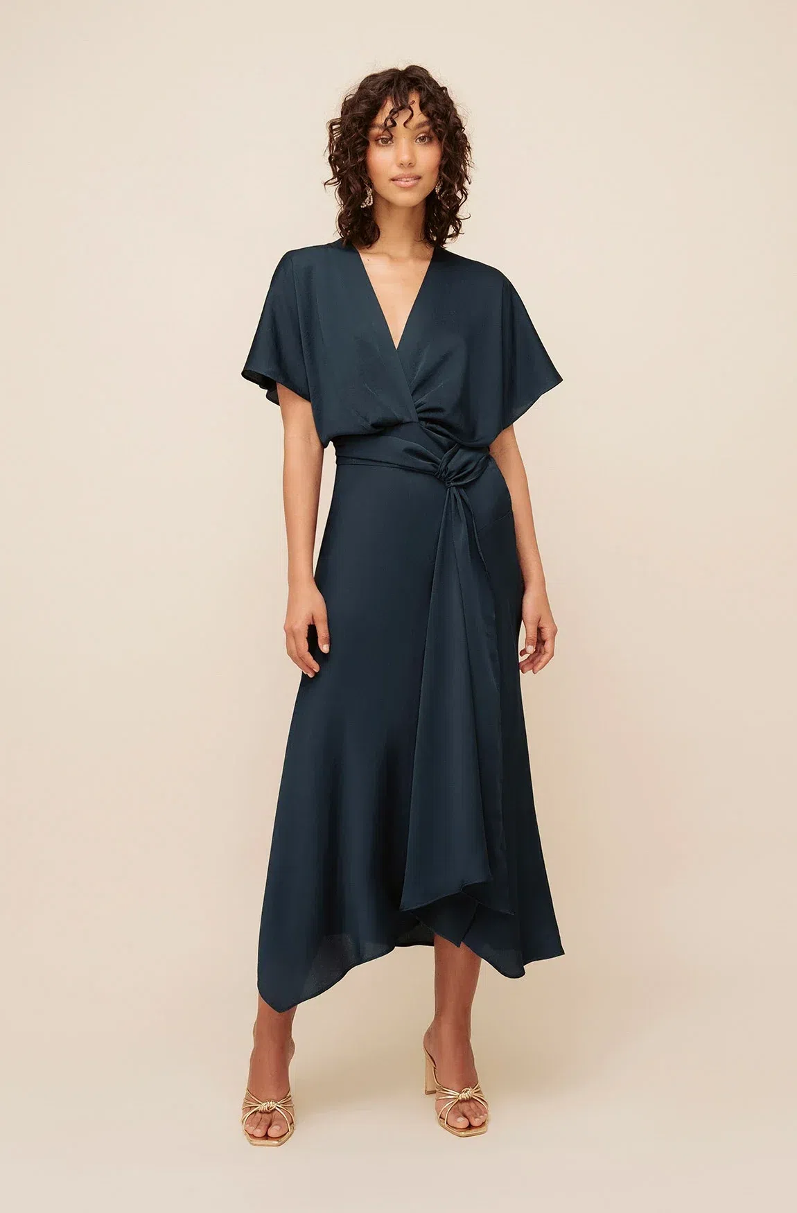Sheike Wonderland Maxi Dress in Peacock Size 12 | The Volte