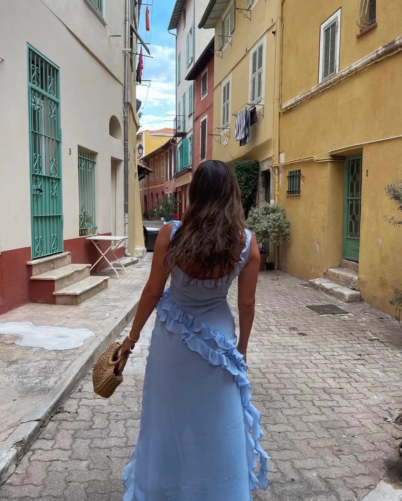 bridesmaid dresses for chubby ladies Crew Neck Delicate Chiffon Plus Size Dresses, Dusty_Blue Size:XS/S-54” product_clothing Afdoent Dresses For Women If you want to