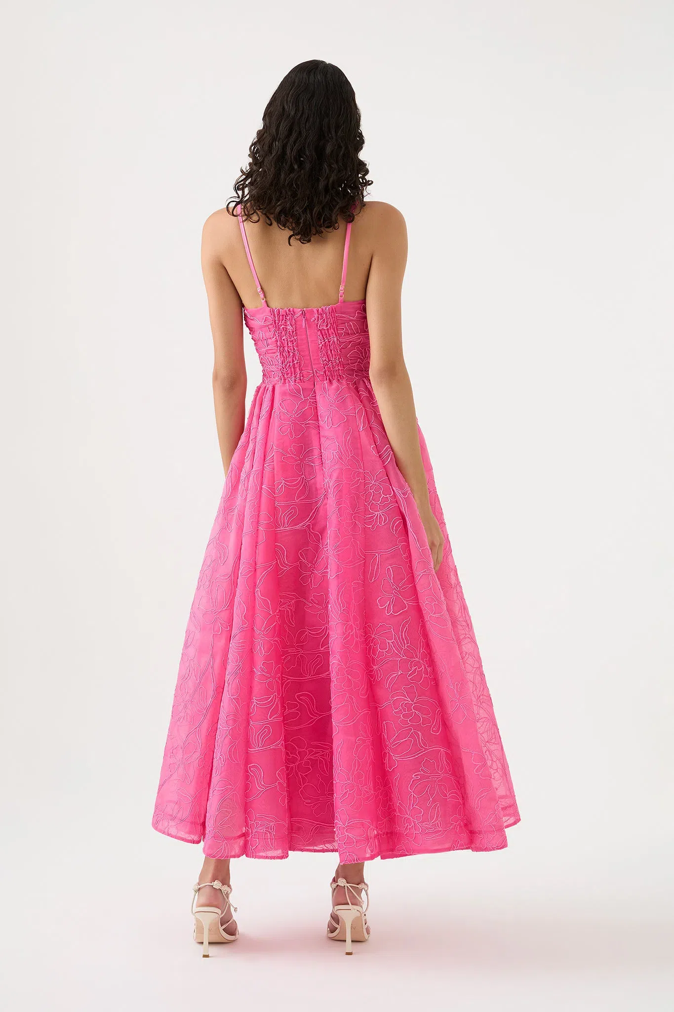 chinese dress ladies Evangeline Cornelli Midi Dress – The Dress Room main image 0