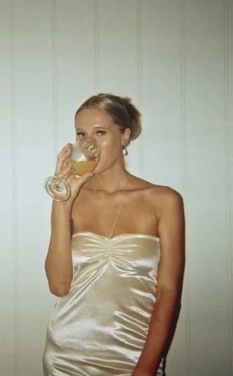Hntr the Label Lulu Gown in Champagne Size XS/S