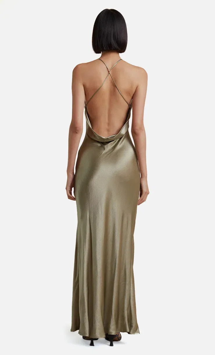 loren halter midi dress Bec & Bridge Loren Halter Midi Dress