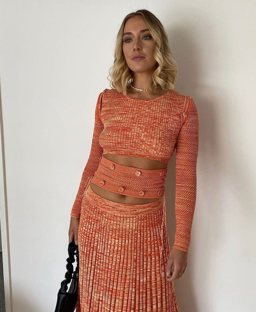 Christopher Esber deconstruct knit dress