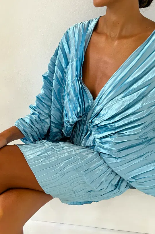 blue lidee dress Minerale Gown – Darlo Rentals main image 0