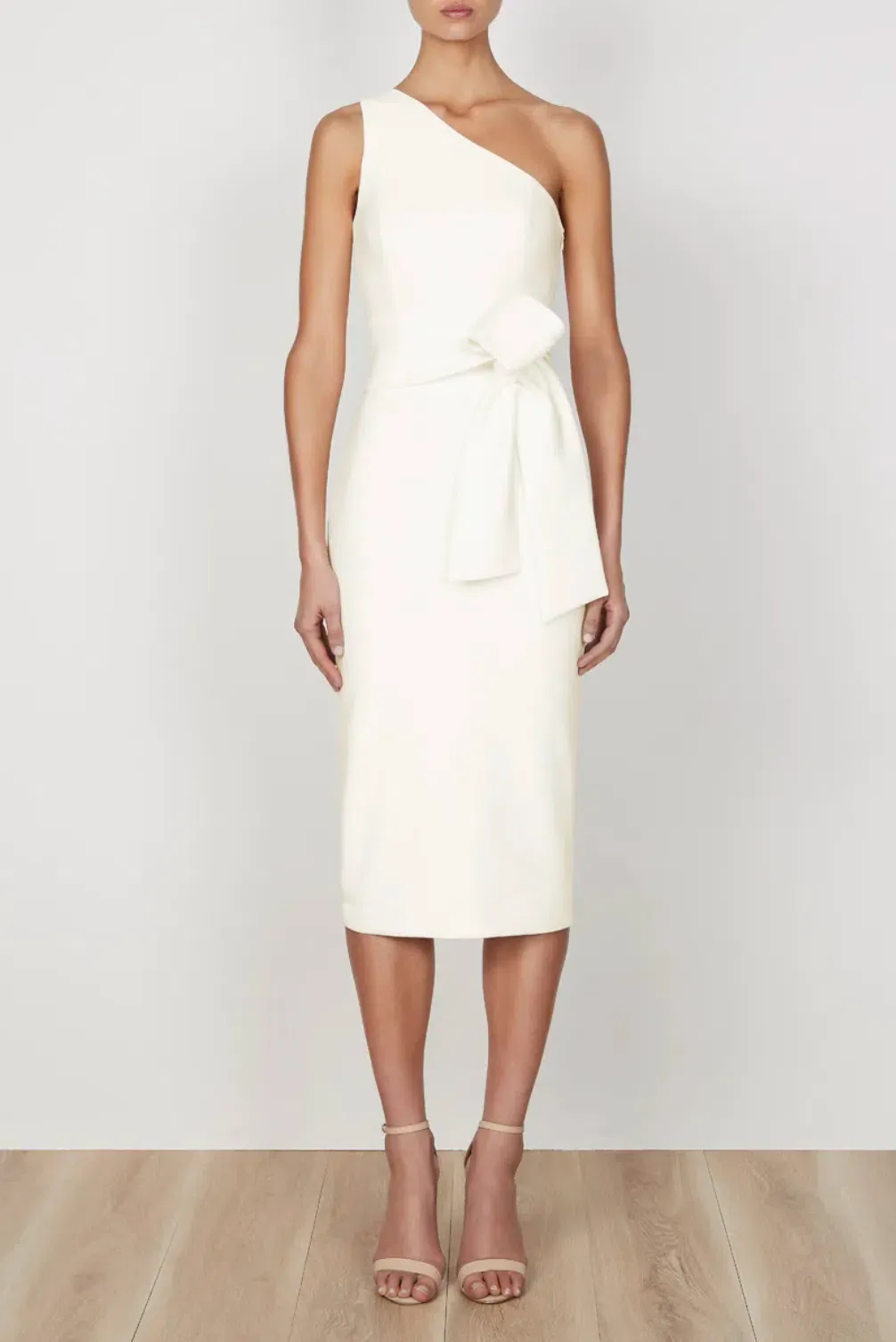 shona joy lucy one shoulder dress Shona Joy La Lune One Shoulder Cowl Back Maxi Dress