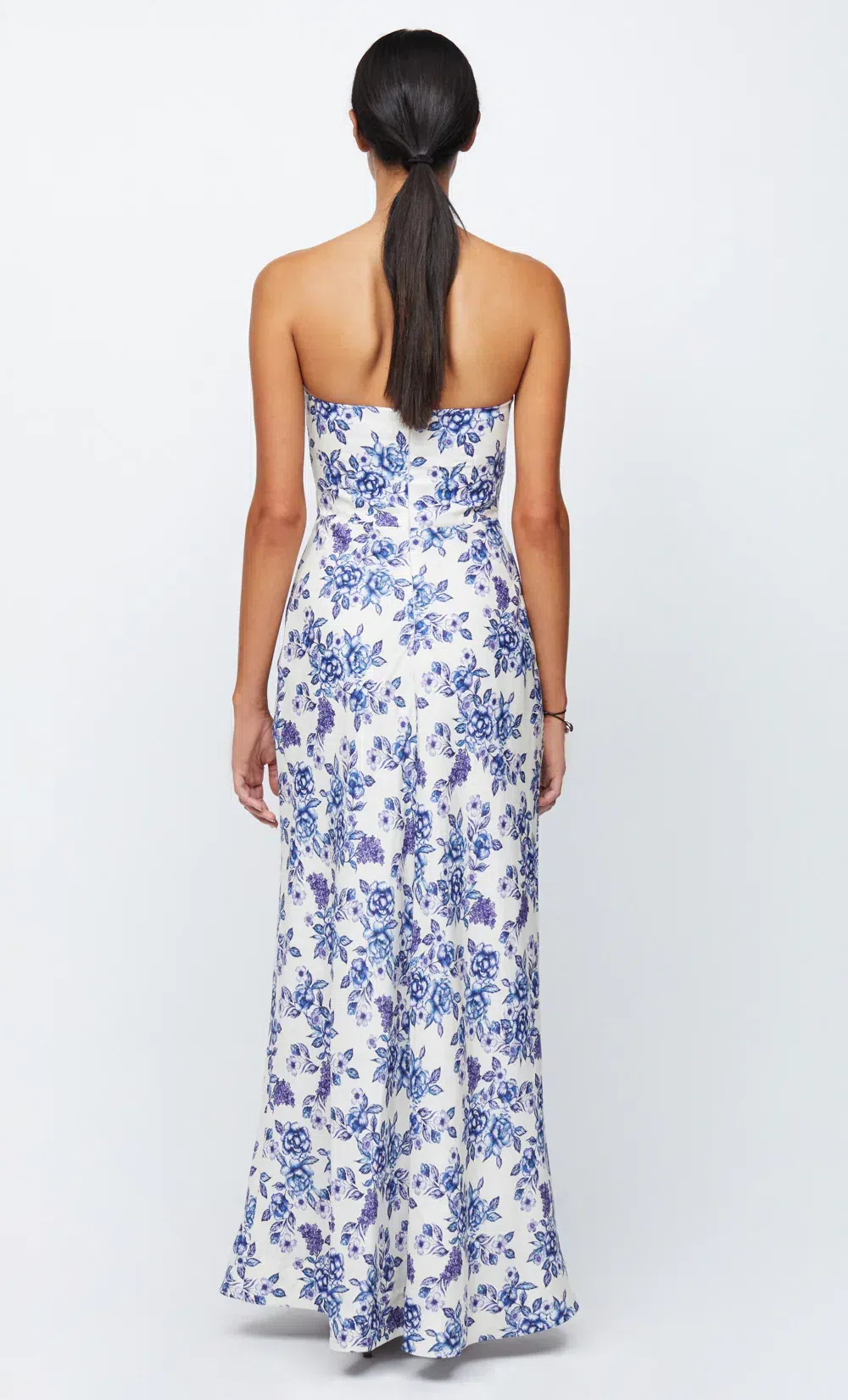 fitted lace wedding dress The Reina Maxi Dress