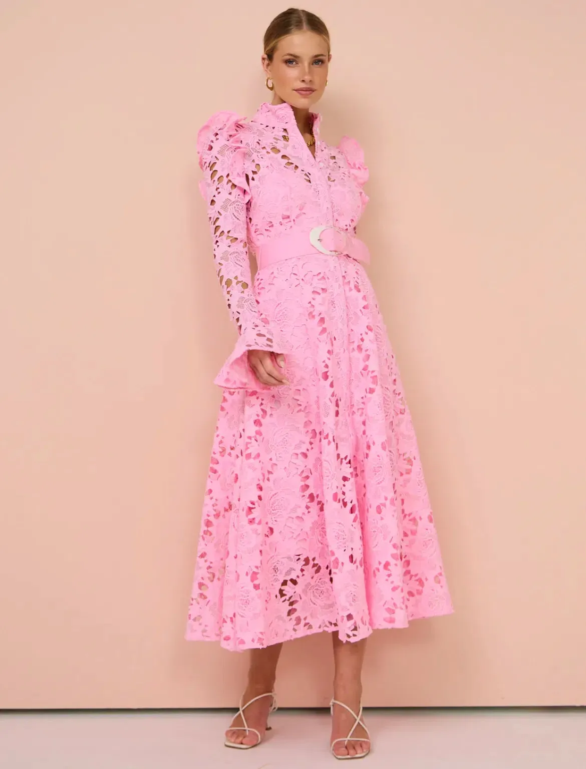 Shona Joy Isola Ruched Bodice Mini Dress Ibis Rose Size 12 | The Volte
