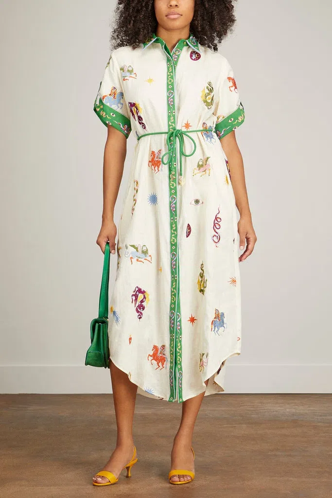white christmas dresses Christopher Esber Multi Paisley Cutout Midi Dress main image 0