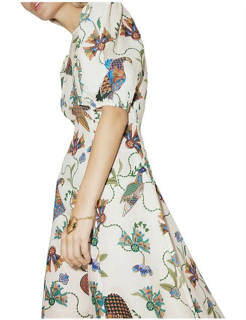 knee length dresses for ladies Multi Birdie Mini Dress main image 0