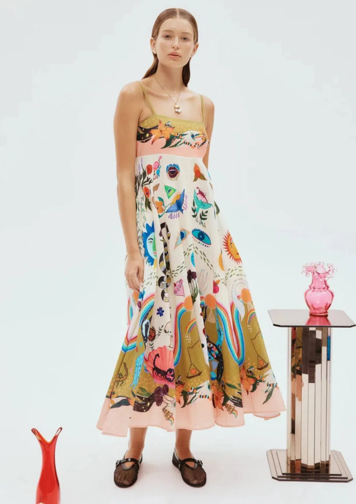 Bec & Bridge Silhouette Vine Maxi Dress Print Size 16 | The Volte