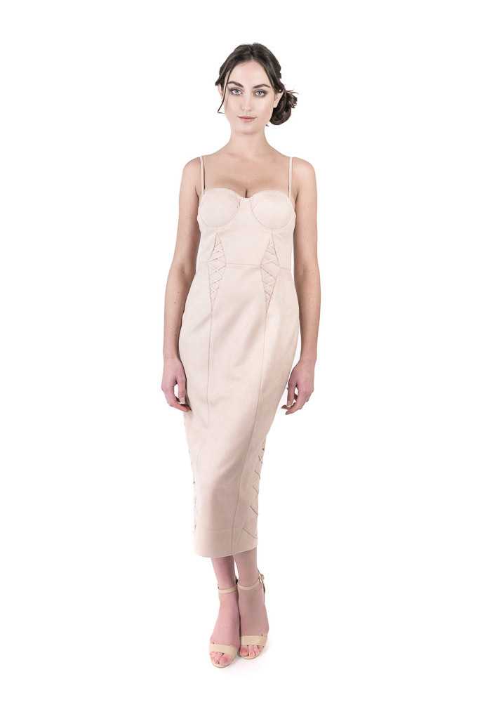 Zimmermann The Dancer Sleeveless Lace Midi Dress Blush Garden Floral Size 1  / AU 10 | The Volte