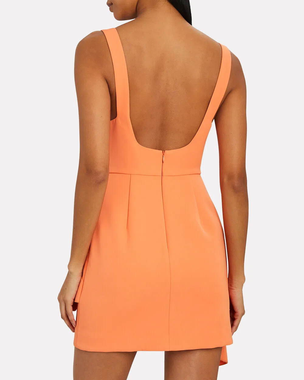 Acler Clarke Draped Mini Dress Orange Size 8 | The Volte Acler Clarke Draped Mini Dress Orange Size 8 | The Volte